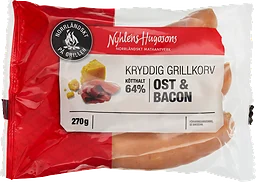 Grillkorv Ost & bacon