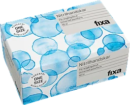 Handskar Nitrilgummi Puderfri