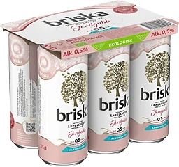 Cider Jordgubb Alkoholfri 0,5% EKO 6x33cl