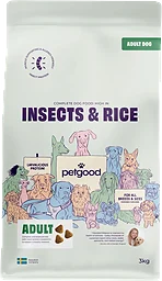 Hundmat Torrfoder Insects & Rice