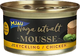 Kattmat Mousse Kyckling