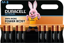 Batteri AA 8-p Optimum
