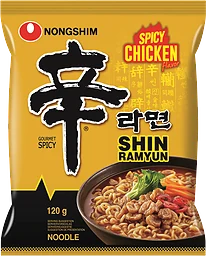 Shin Ramyun Spicy Chicken Nudlar