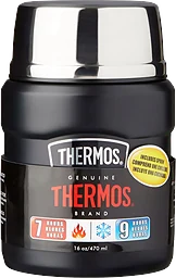 Mattermos Stål King Svart