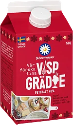 Vispgrädde 40%