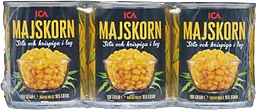 Majskorn 198g 3-p ICA
