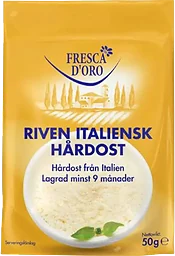Hårdost Italiensk Riven