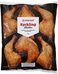 Kyckling Klubba Fryst