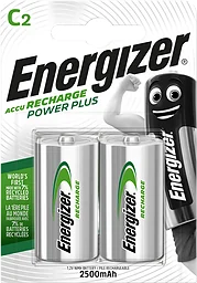 Batteri C Laddbart 2-p Power Plus