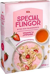 Specialflingor jordgubb och yoghurt