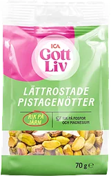 Lättrostade skalade Pistagenötter