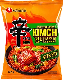 Snabbnudlar Kimchi Sweet & Spicy Stir Fry