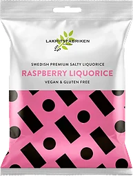 Premium Liquorice Salty Raspberry Lakritsfabriken