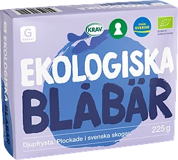 Blåbär Ekologiska