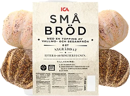 Småbröd med topping 6-p