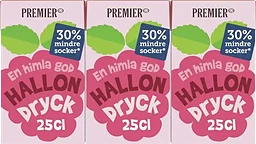 Hallondryck Mindre Socker