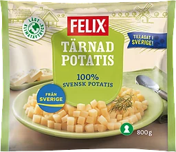 Tärnad potatis