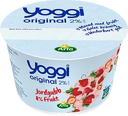 Jordgubb Yoghurt 2%