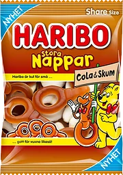 Nappar Stora Cola & Skum