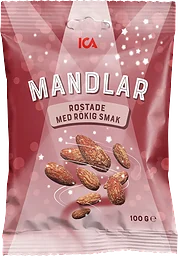 Mandlar Rostade Rökiga