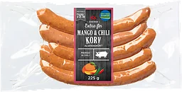 Grillkorv Mango och Chili Extra Fin 78% Kötthalt