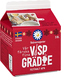 Vispgrädde 40%