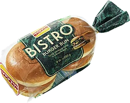 Hamburgerbröd Bistro Brioche 4-p Mjölkfri Korvbrödsbagarn