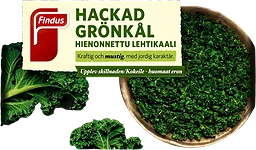 Hackad Grönkål
