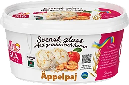 Gräddglass Äppelpaj