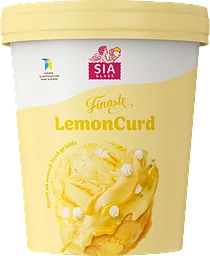 Gräddglass Lemoncurd