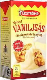 Kyld Vaniljsås Grädde & Mjölk