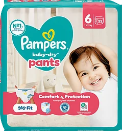 Blöjor Baby Dry Pants 6 13-19 Kg
