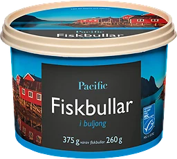 Fiskbullar i buljong Pacific