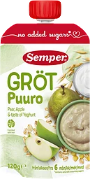 Grötklämmis Yoghurt, äpple & päron 6 Mån