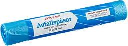 Avfallspåse med Knythandtag 25l
