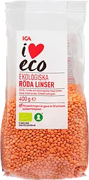 Röda linser Ekologisk