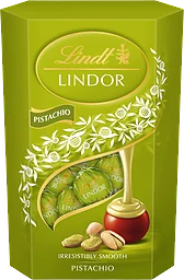 Pistachio Lindor Cornet Irresistibly Smooth