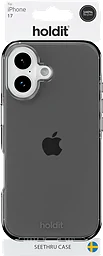 Skal iPhone one17 transp svart