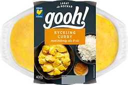 Kycklingcurry Ris