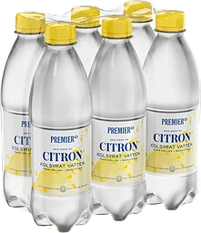 Citron Kolsyrat Vatten Pet
