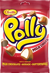 Milkchoco Polly Röd Påse