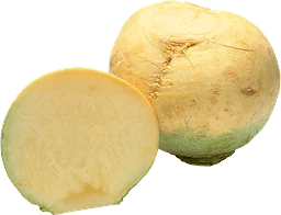Kålrot Delad