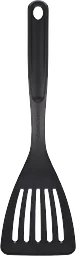 Stekspade Svart Nylon med hål 29,5cm