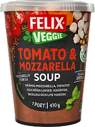 Soppa Veggie Tomato & mozarella