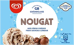 Gräddglass Nougat