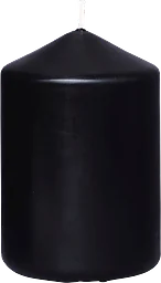 Blockljus svart H10cm