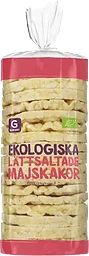 Lättsaltade Majskakor
