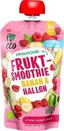 Fruktsmoothie Banan & hallon 6m