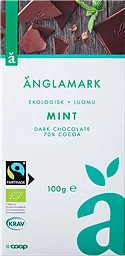 Mörk choklad Mint Eko