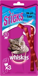 Kattgodis Sticks Lax 3-p Miljömärkt